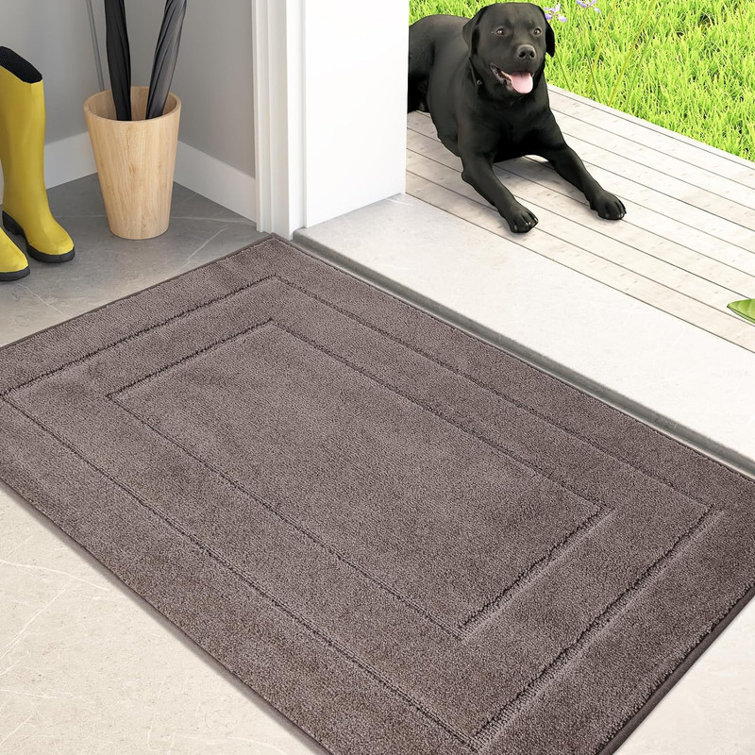 Dog muddy paws outlet mat